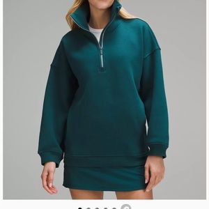 Lululemon Thick Fleece Half Zip (SIZE M/L)